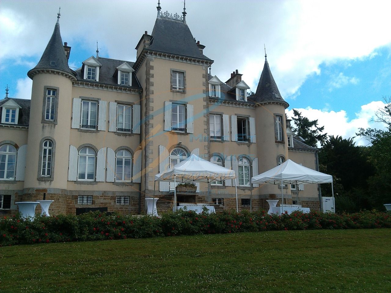 Château de Fontenaille à St Pierre des landes en Mayenne 53 Région Pays de la Loire