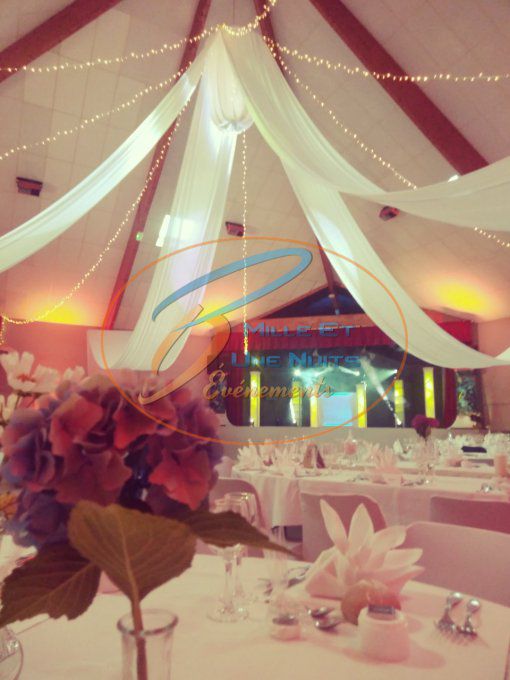 PLAFOND VOILE LYCRA BLANC
