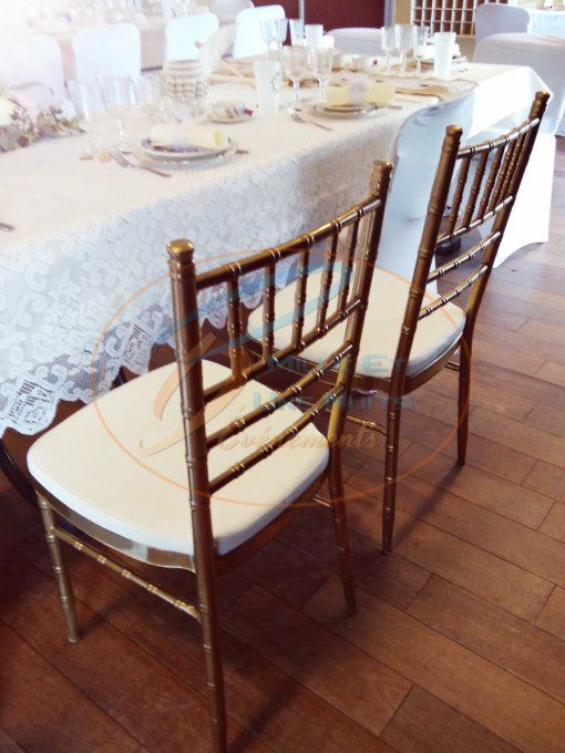 CHAISE CHIAVARI OR POUR LES MARIEES