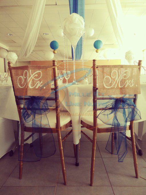 CHAISE CHIAVARI OR POUR LES MARIEES