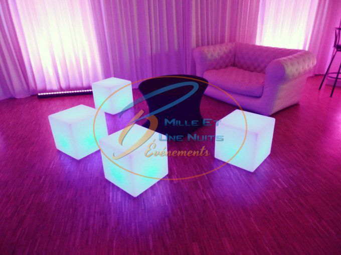 CUBE LED 43cmX43cm