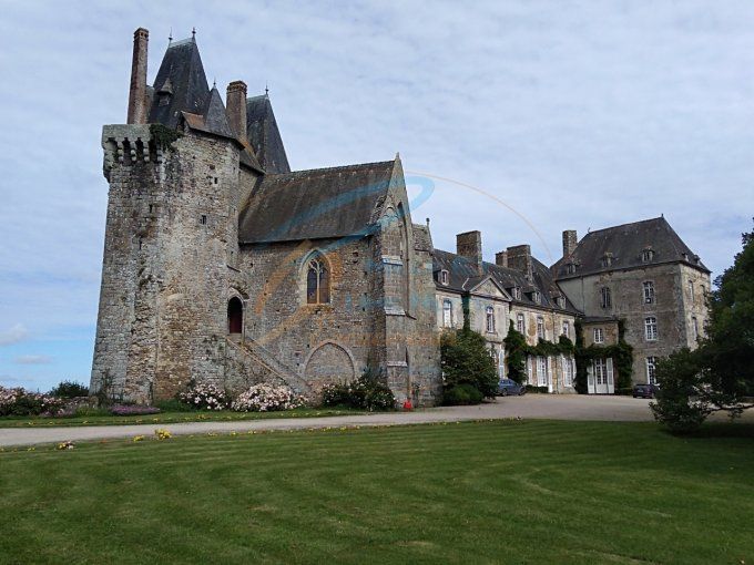 Château de Montmuran sur la commune des Iffs en Ille et Vilaine 35 région Bretagne