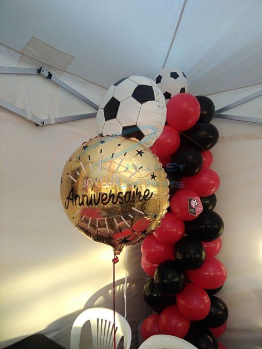 BOUQUET DE 3 BALLONS HELIUM ALU 45CM