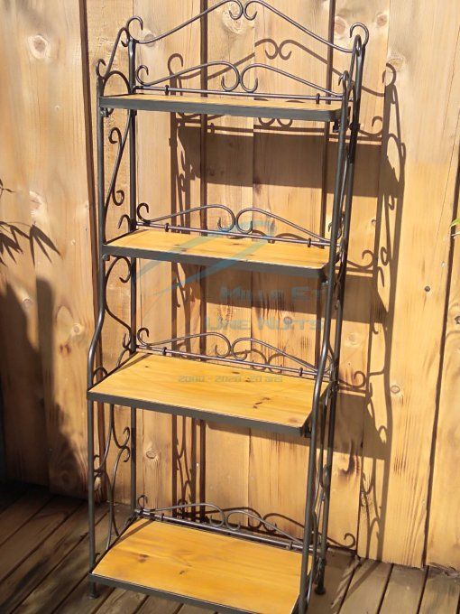 ETAGERE EN FER FORGE CANY BAR