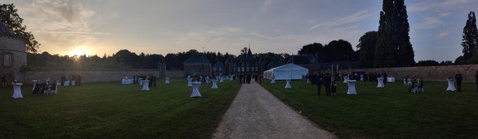 Château de la Bourbansais à Pleugueneuc 35 ille et vilaine région Bretagne.