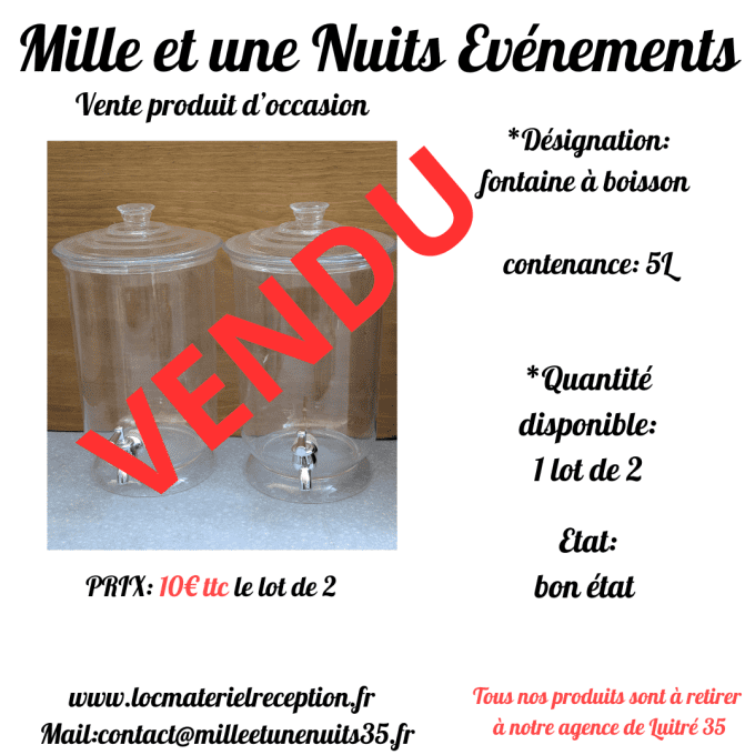 FONTAINE A BOISSON