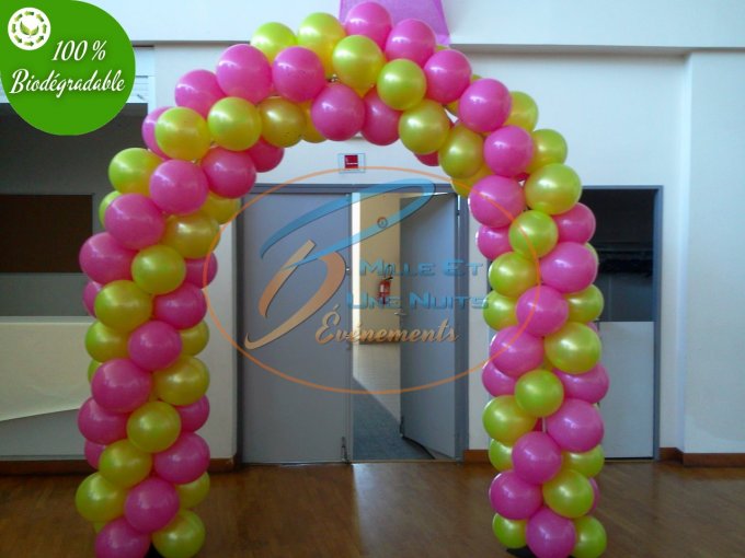ARCHE DE BALLON CLASSIQUE A L'AIR