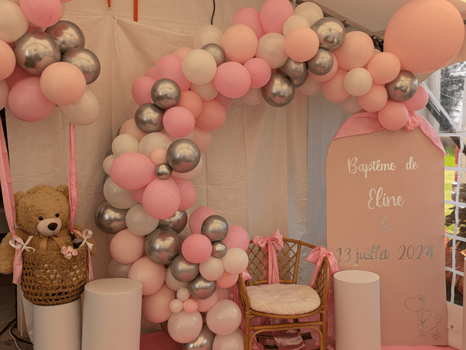ARCHE DE BALLON DESTRUCTUREE