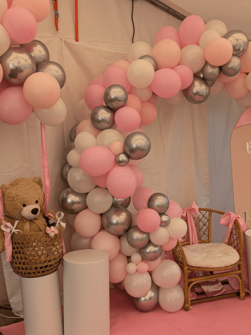 ARCHE DE BALLON DESTRUCTUREE