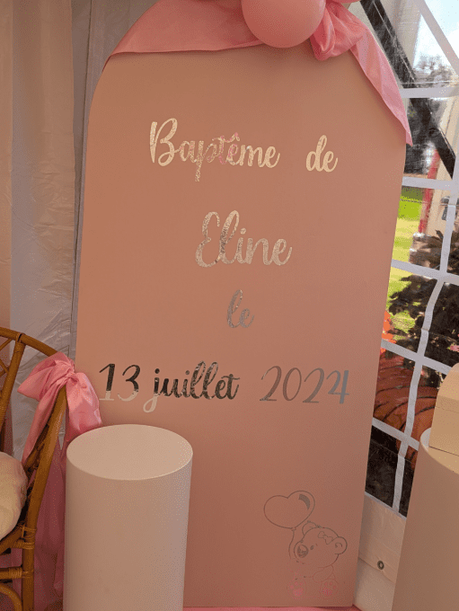 DECORATION BAPTEME