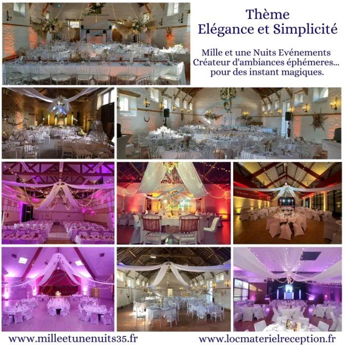 Décoration Thème Elégance et simplicité