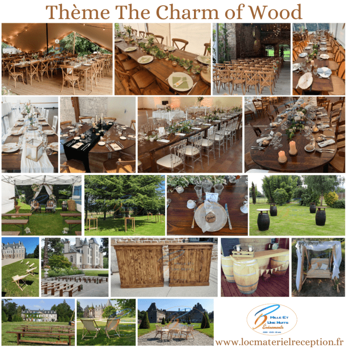 Décoration thème class in wood