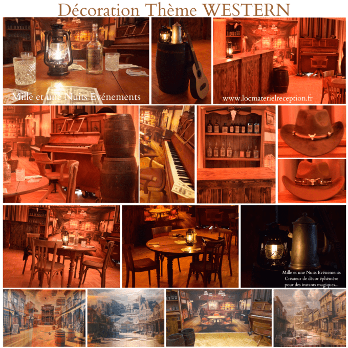 Décoration Thème Western