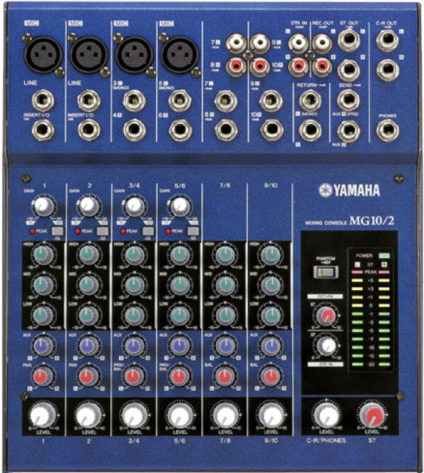 console yamaha MG10/2 