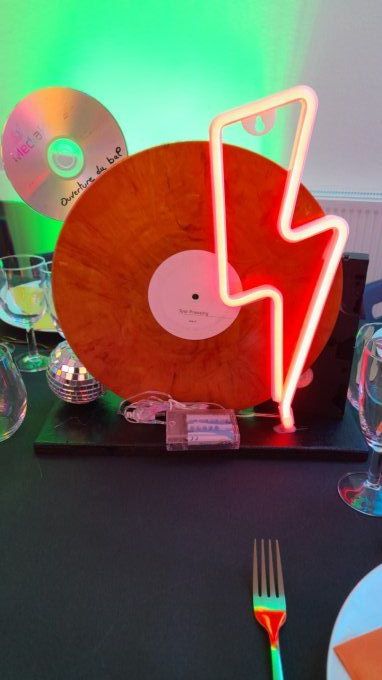 Centre de table Années 80