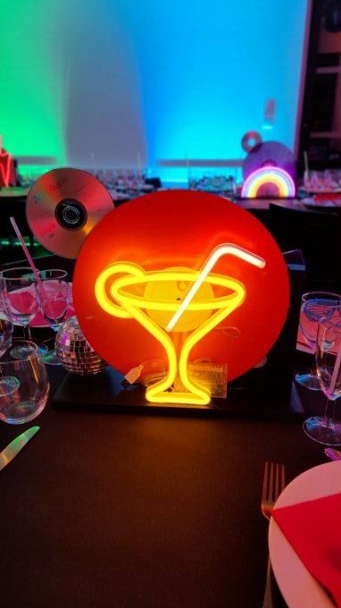 Centre de table Années 80