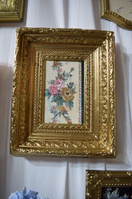 Lot de 10 cadres ancien