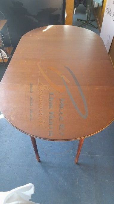 TABLE D'HONNEUR EN BOIS 4 / 6 OU 8 PERSONNES