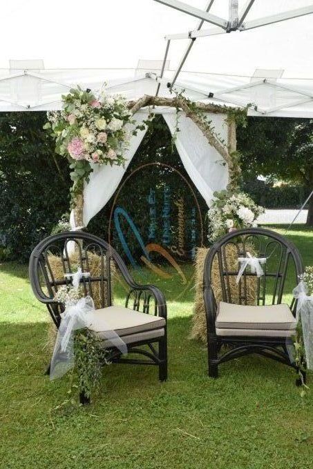 ARCHE DE CEREMONIE LAIQUE "MARIANNE" AVEC SON PUPITRE